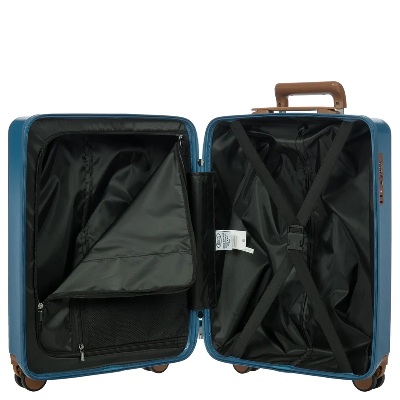 Brics Ferrara - Trolley de cabina con 4 ruedas 55 cm (denim)