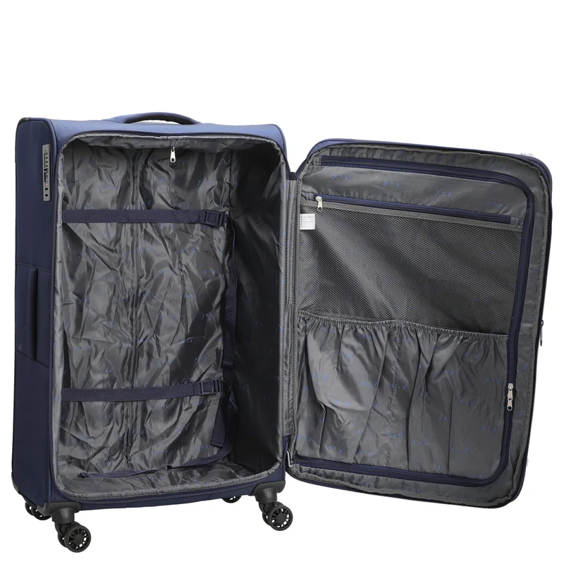 D&N Travel Line 9504 - Set de trolley, 3 piezas (navy)
