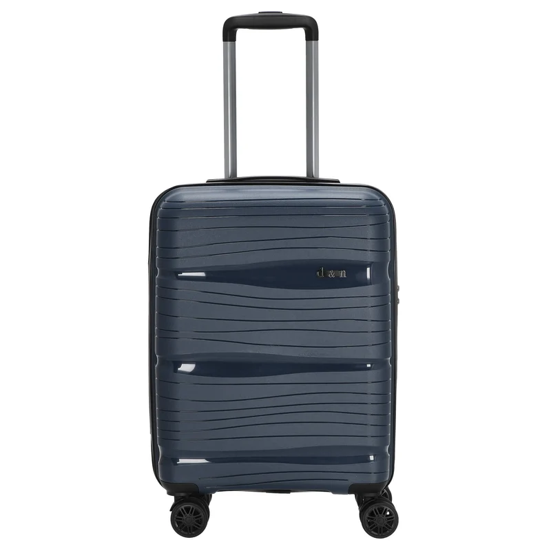 D&N Travel Line 4300 - Trolley de cabina con 4 ruedas S 55 cm (dunkelblau)