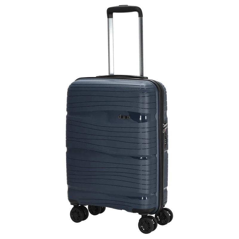 D&N Travel Line 4300 - Trolley de cabina con 4 ruedas S 55 cm (dunkelblau)