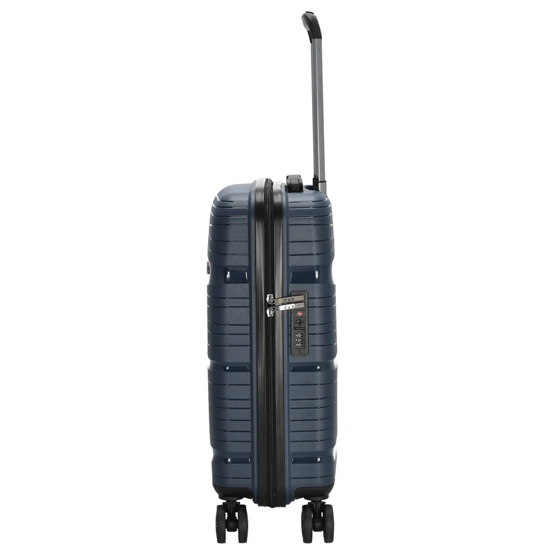D&N Travel Line 4300 - Trolley de cabina con 4 ruedas S 55 cm (dunkelblau)