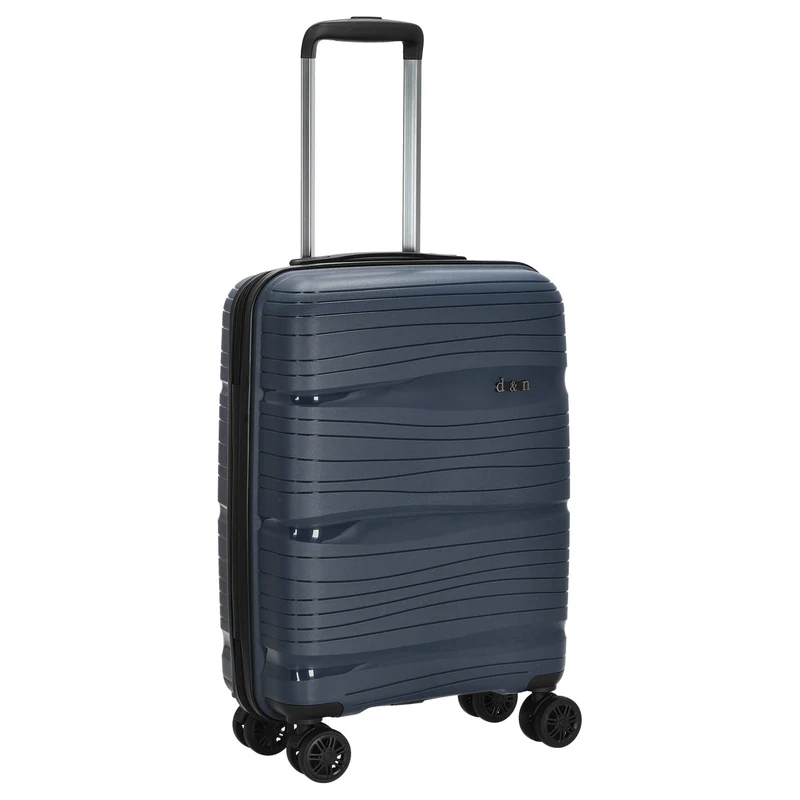 D&N Travel Line 4300 - Trolley de cabina con 4 ruedas S 55 cm (dunkelblau)