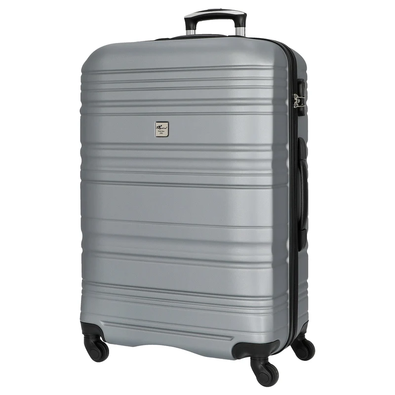 CHECK.IN Santiago - Maleta de 4 ruedas 76 cm (color: plata)