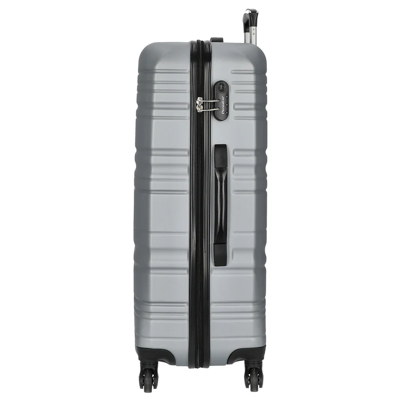 CHECK.IN Santiago - Maleta de 4 ruedas 76 cm (color: plata)