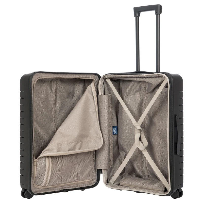 Brics BY Ulisse - Trolley de 4 ruedas 71 cm expandible (black)