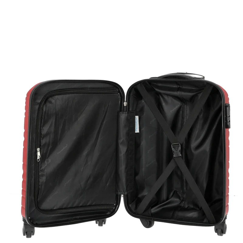 Paradise by CHECK.IN Santiago - Maleta de cabina de 4 ruedas 55 cm (rojo)