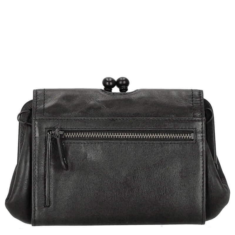 aunts & uncles Grandmas Luxury Club Mrs. Whoopie Pie - Bolso bandolera 22 cm RFID (blacksmoke)