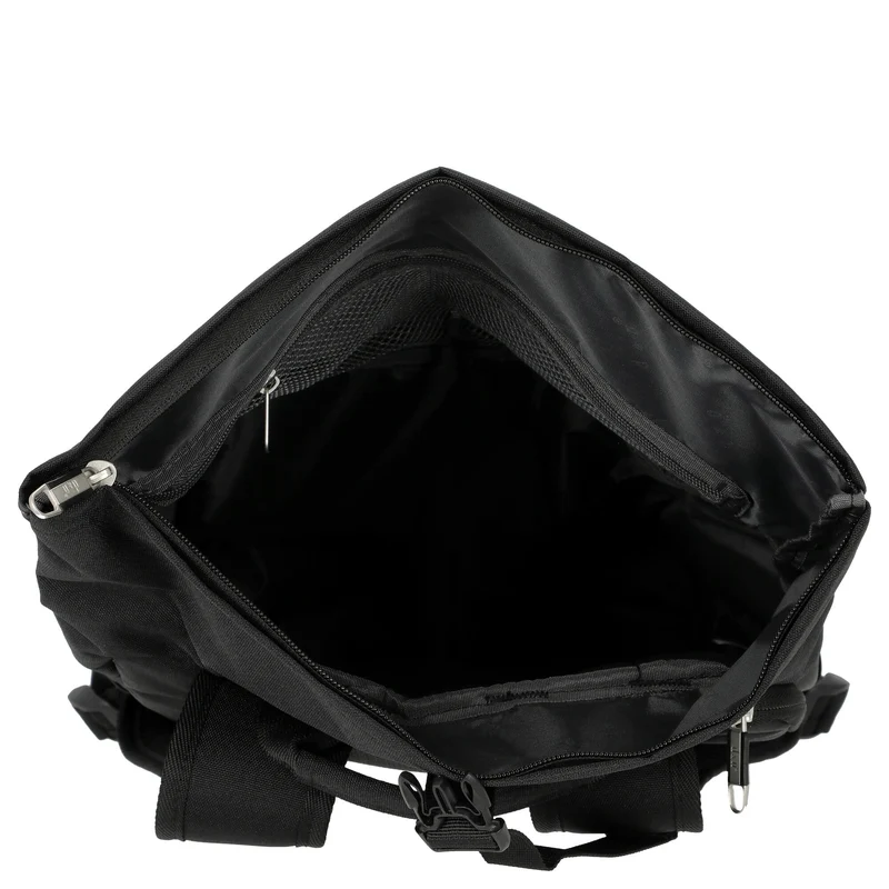 D&N Bags & More - Mochila de mensajero 15" (negro)