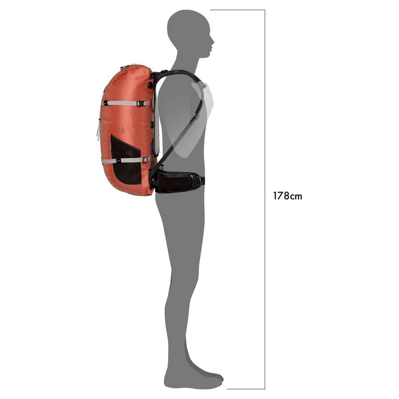 Ortlieb Atrack Outdoor 45 - Mochila 62 cm (rooibos)