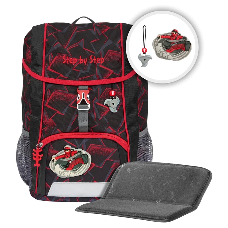 Step by Step KID - Set de Mochilas 3 piezas 35 cm (Ninja Yuma)