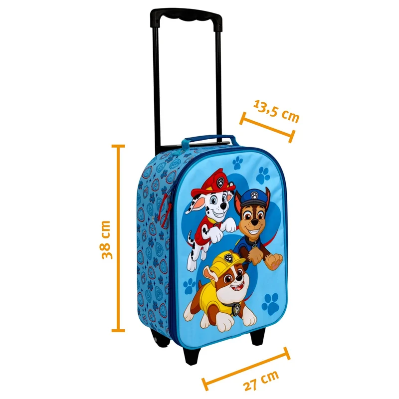 Undercover Paw Patrol - Trolley infantil de 2 ruedas 38 cm (Paw Patrol)