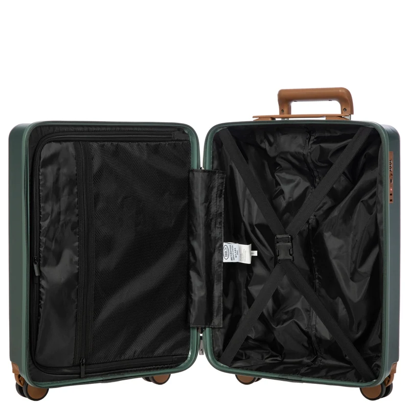 Brics Ferrara - Trolley de cabina con 4 ruedas 55 cm (green)