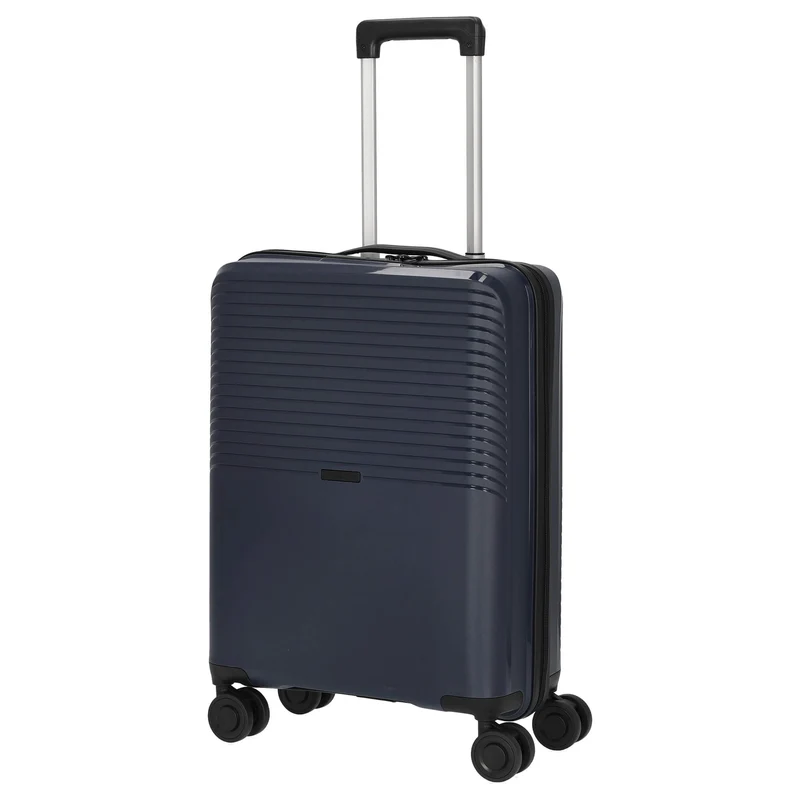 D&N Travel Line 4000 - Maleta de cabina 4 ruedas S 55 cm (color: navy)