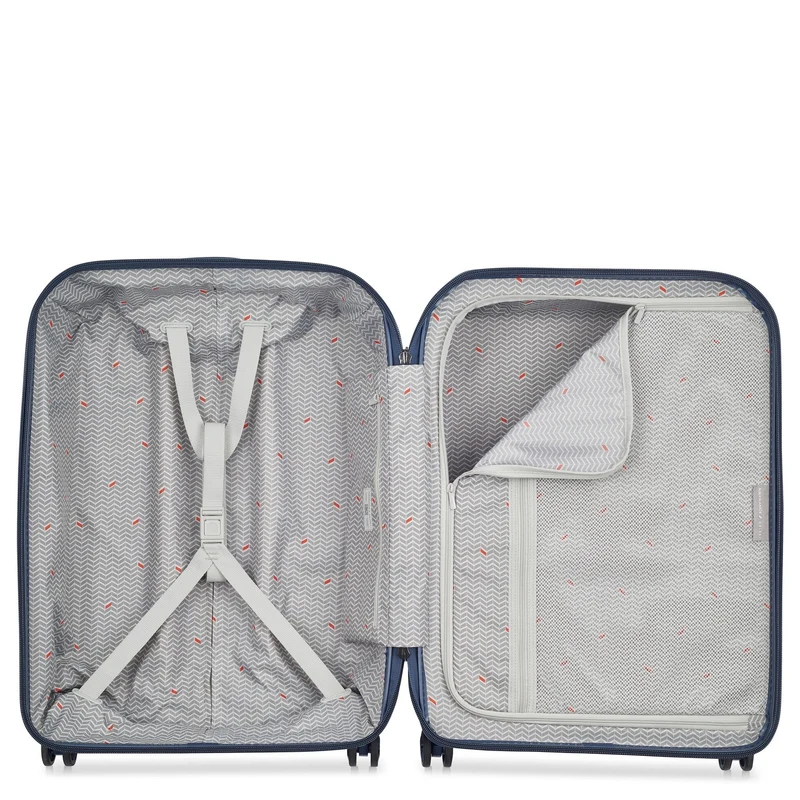Delsey Paris Allure - Trolley de 4 ruedas M 65 cm (marineblau)