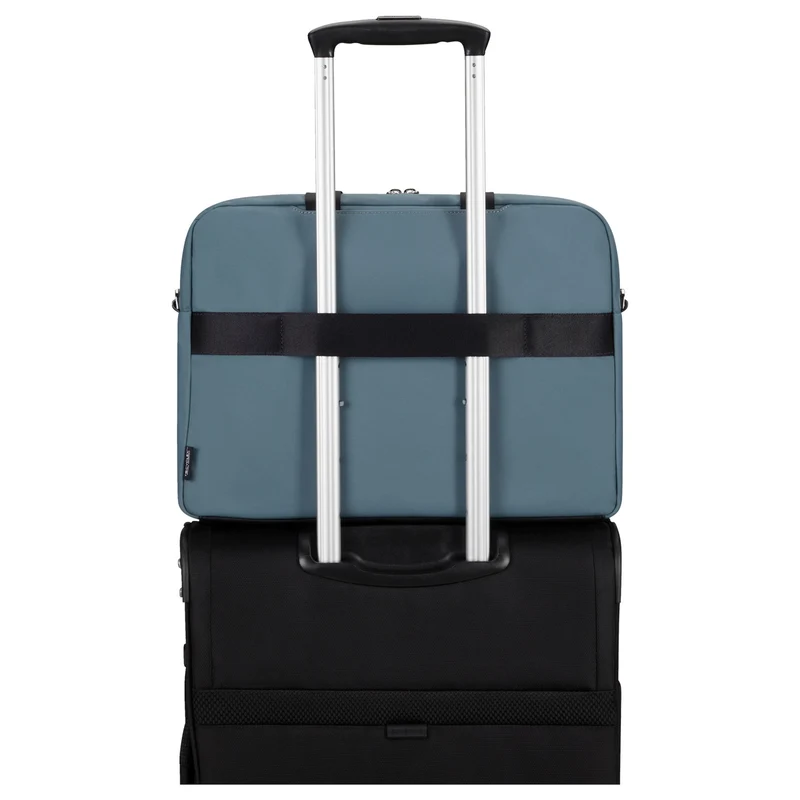 Samsonite en curso - Breve bolsillo 15.6 "40 cm (gris de gasolina)