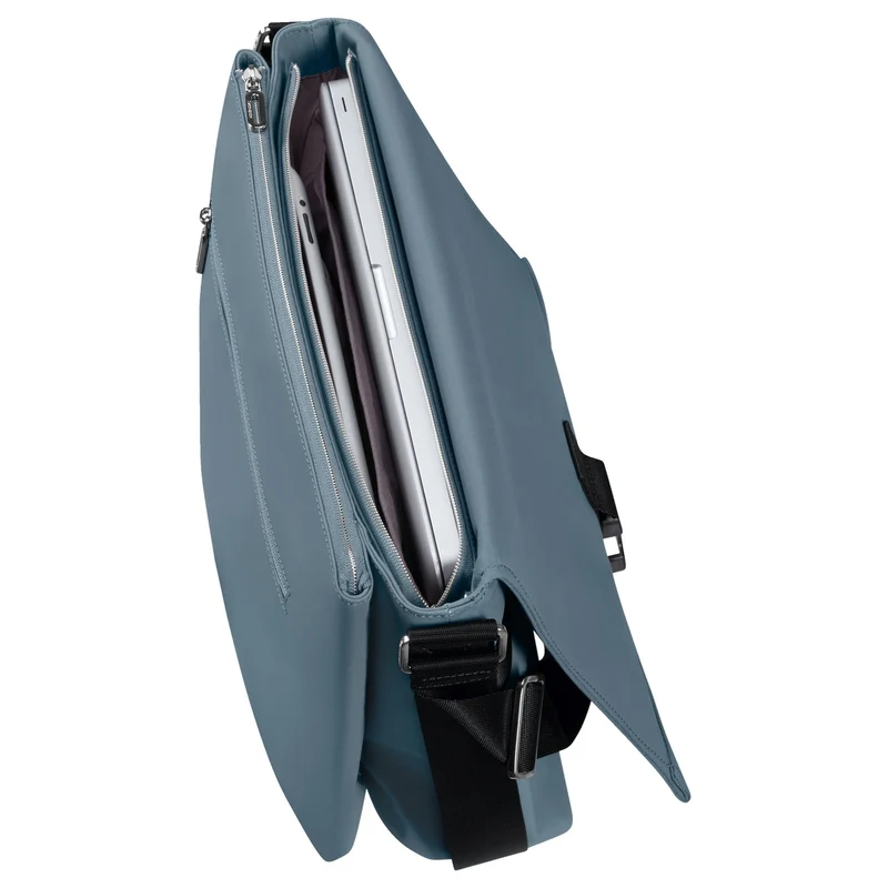 Samsonite en curso - Bolso de hombro de 13.3 "36 cm (gris de gasolina)