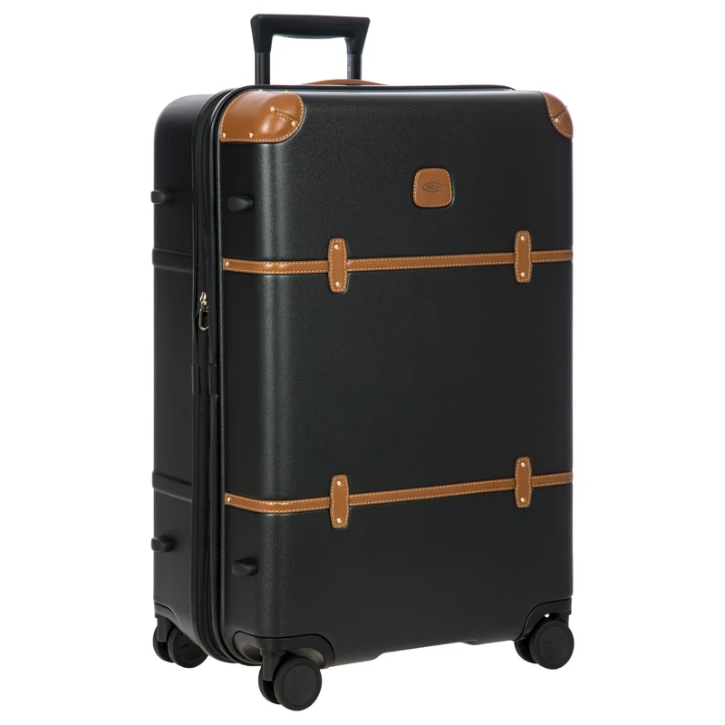 Brics Bellagio - Trolley de 4 ruedas 70.5 cm expandible (black/tan)