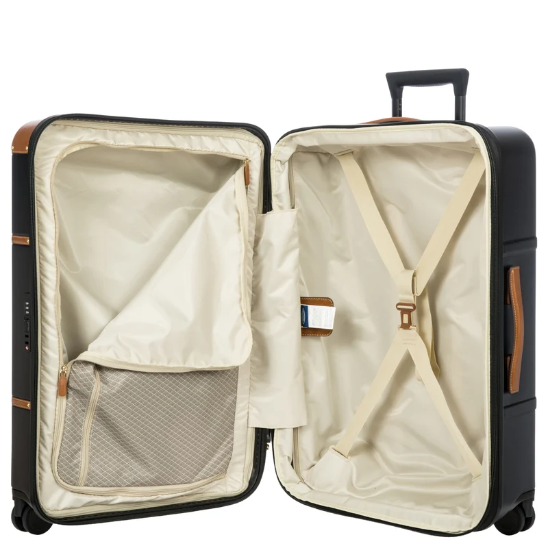 Brics Bellagio - Trolley de 4 ruedas 70.5 cm expandible (black/tan)