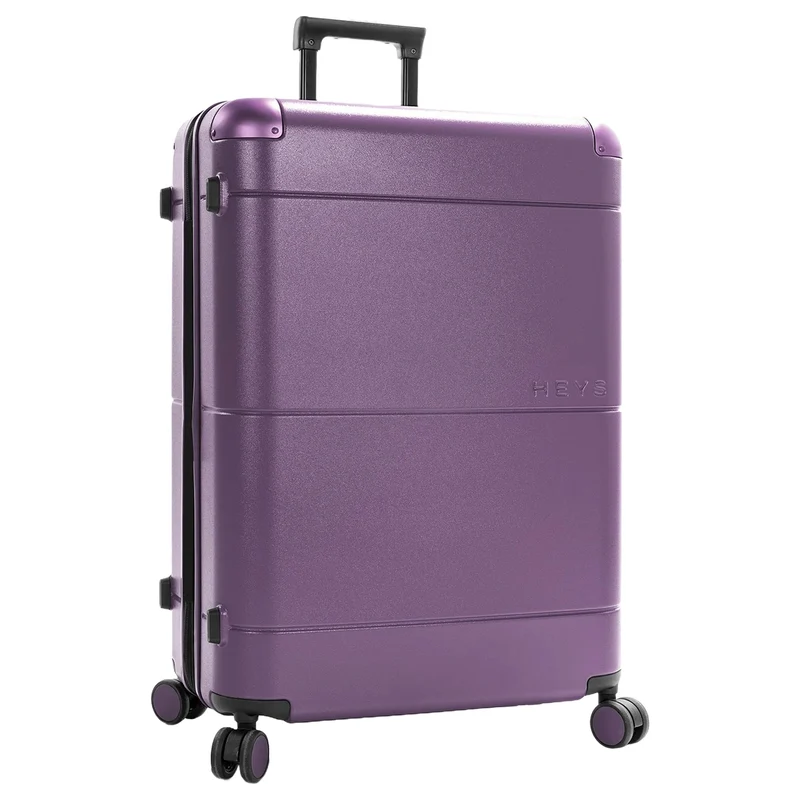 Heys Zen - Set de trolley de 4 ruedas 3 piezas ampliable (lila)