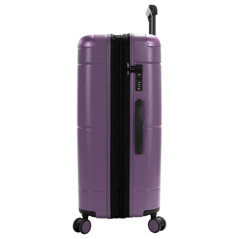 Heys Zen - Set de trolley de 4 ruedas 3 piezas ampliable (lila)