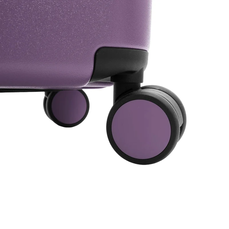 Heys Zen - Set de trolley de 4 ruedas 3 piezas ampliable (lila)