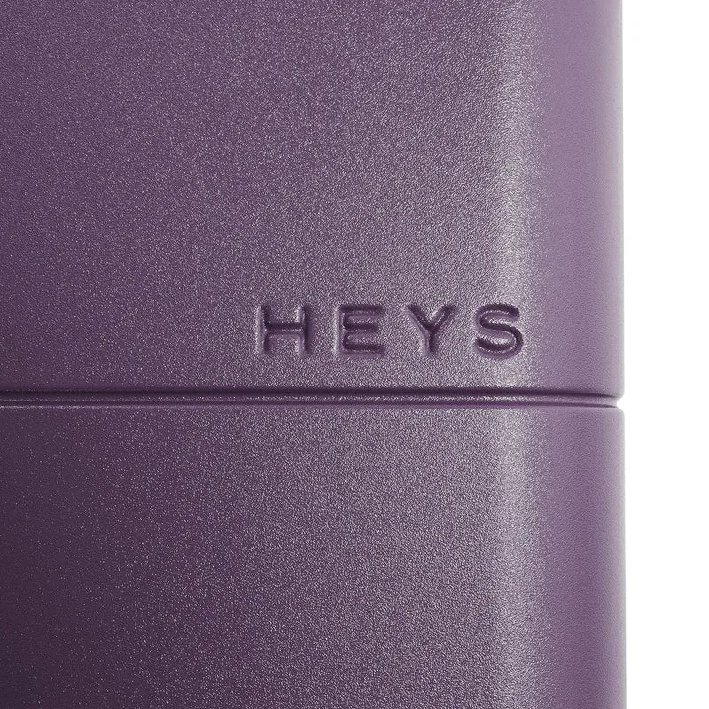 Heys Zen - Set de trolley de 4 ruedas 3 piezas ampliable (lila)