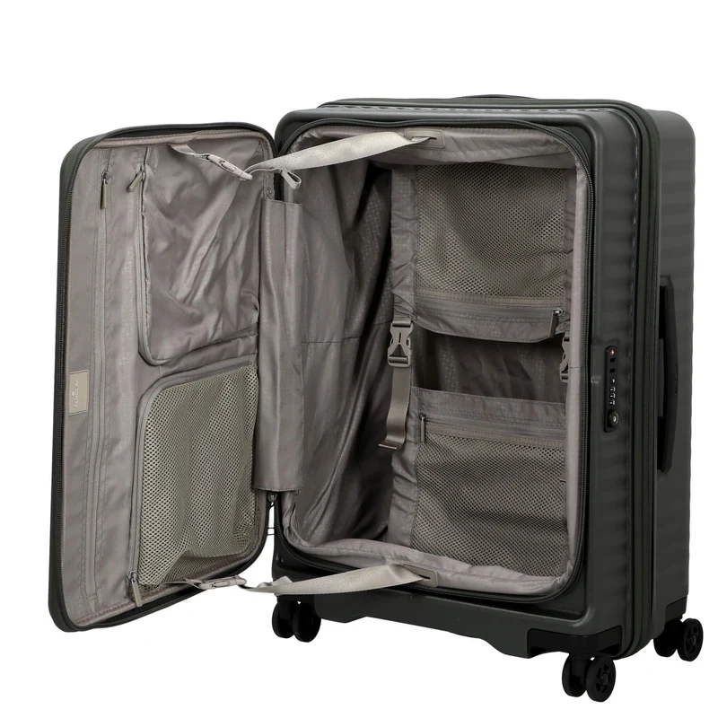Echolac Celestra FA - Trolley de 4 ruedas M 65 cm expandible (deep olive)