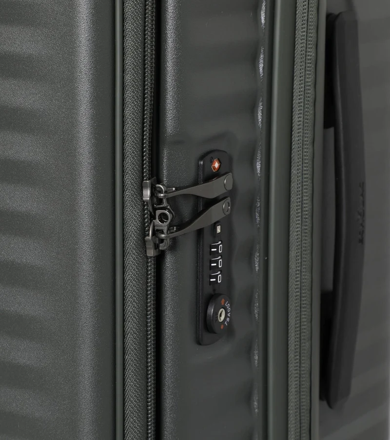 Echolac Celestra FA - Trolley de 4 ruedas M 65 cm expandible (deep olive)