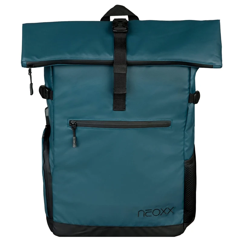 Neoxx VIBE Roll Top - Mochila 15" 45 cm USB (nite)
