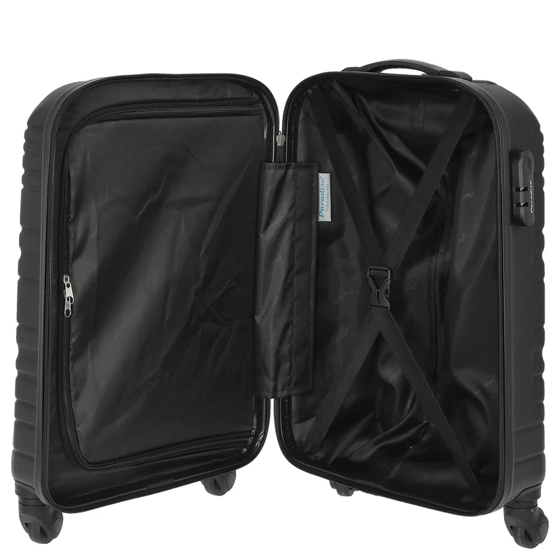Paradise by CHECK.IN Santiago - Maleta de cabina 4 ruedas 55 cm (negro)