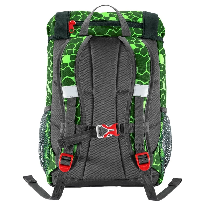 Step by Step Kid Shine Mochila - Set 3 tlg. - inklusiv Sitzkissen 26 cm (Dino Night Tyro)