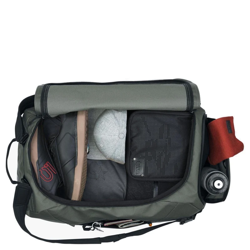 Evoc Duffle Bag 60 - Bolsa de viaje 60 cm (dark olive/black)