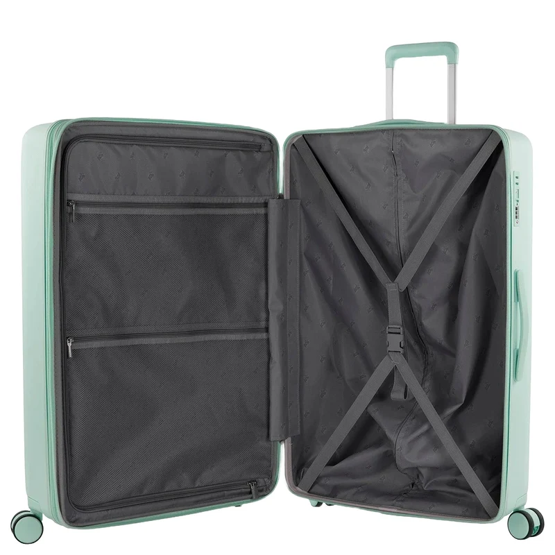 Heys Pastel - Set de trolley con 4 ruedas 3 piezas ampliable (mint)
