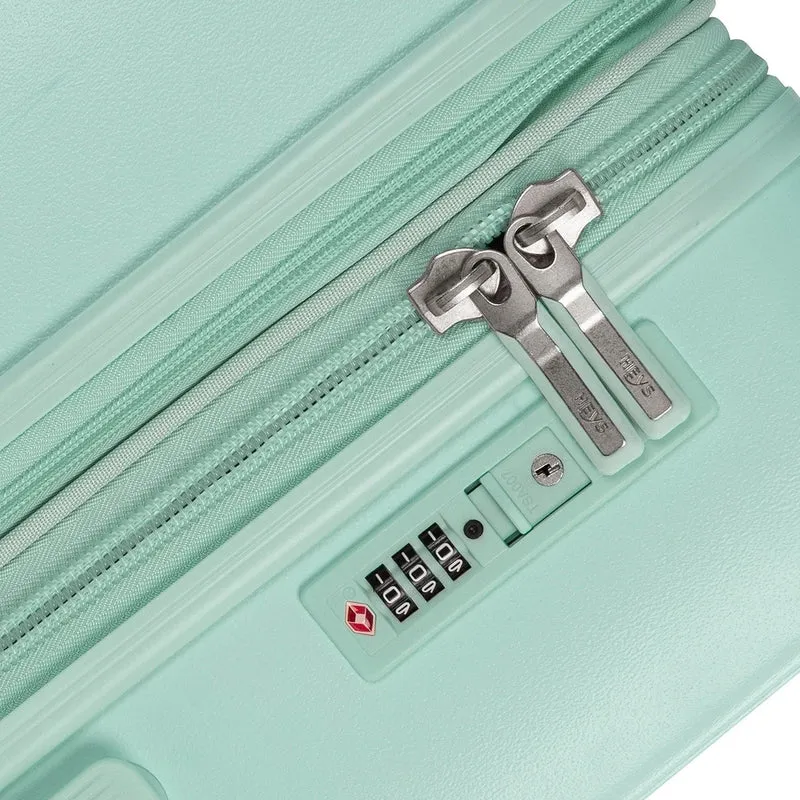 Heys Pastel - Set de trolley con 4 ruedas 3 piezas ampliable (mint)
