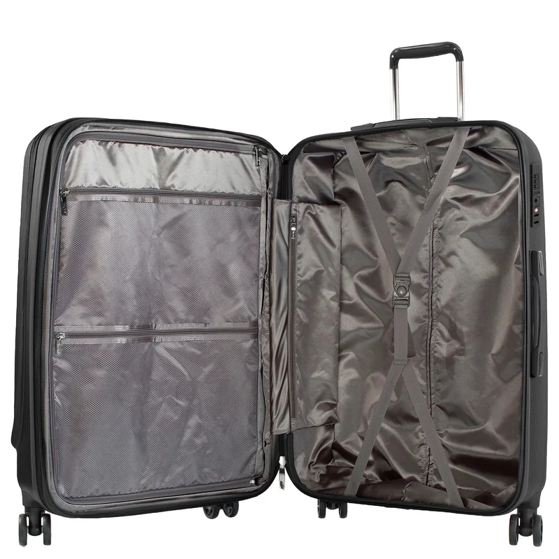 Heys Vantage Smart Access - Set de trolley con 4 ruedas 3 piezas ampliable (schwarz)