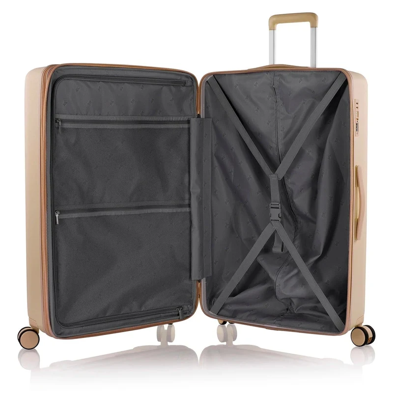 Heys Pastel - Set de trolley de 4 ruedas 3 piezas ampliable (nude)