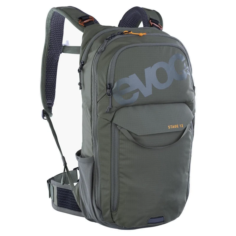 Evoc Stage 12L - Mochila de bicicleta 44 cm (dark olive)