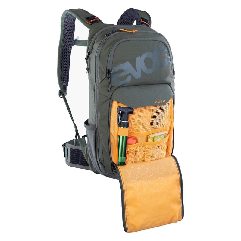 Evoc Stage 12L - Mochila de bicicleta 44 cm (dark olive)