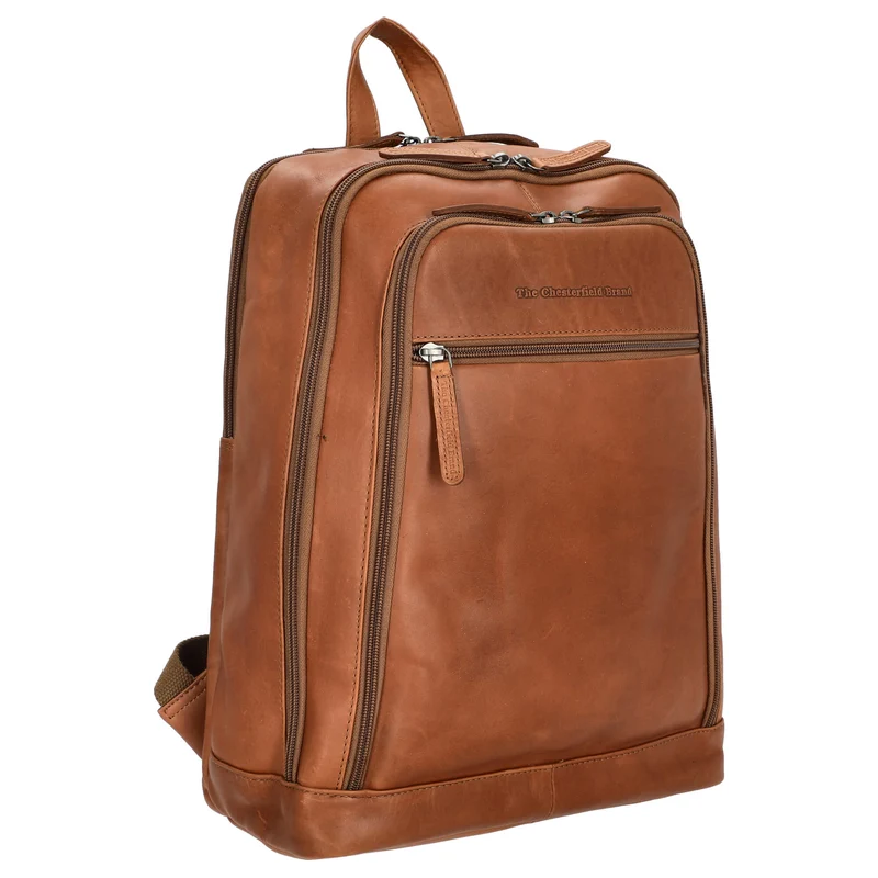 The Chesterfield Brand Detroit - Mochila 14" 39 cm (cognac)