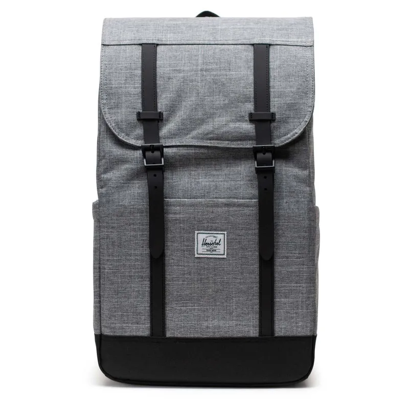 Herschel Retreat - Mochila 15" 46 cm (color: raven crosshatch)