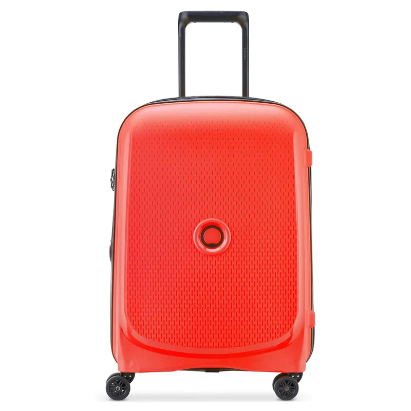 Delsey Paris Belmont Plus Slim Line - Maleta de cabina 4 ruedas 55 cm (rojo)