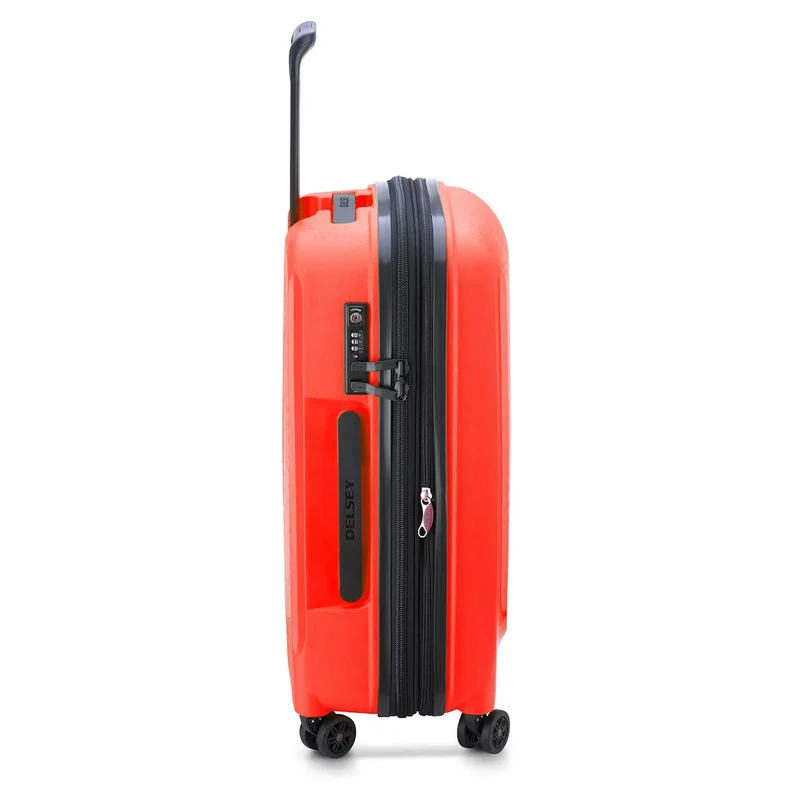 Delsey Paris Belmont Plus Slim Line - Maleta de cabina 4 ruedas 55 cm (rojo)
