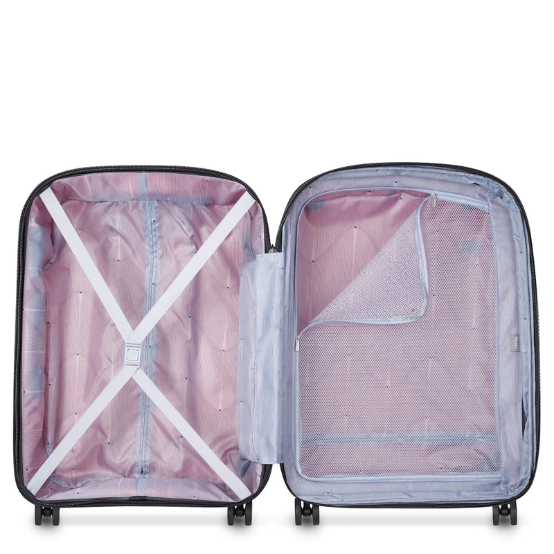 Delsey Paris Belmont Plus Slim Line - Maleta de cabina 4 ruedas 55 cm (rojo)
