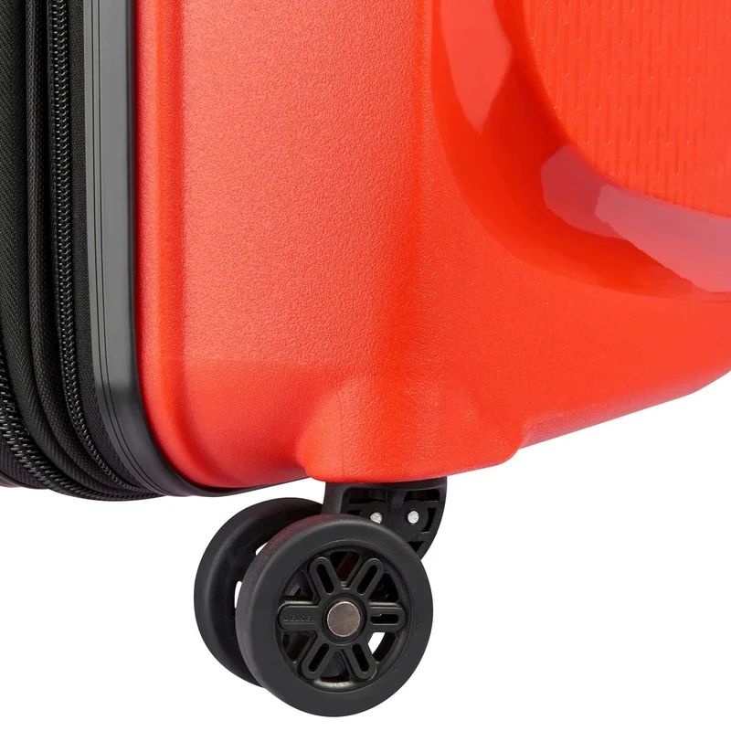 Delsey Paris Belmont Plus Slim Line - Maleta de cabina 4 ruedas 55 cm (rojo)