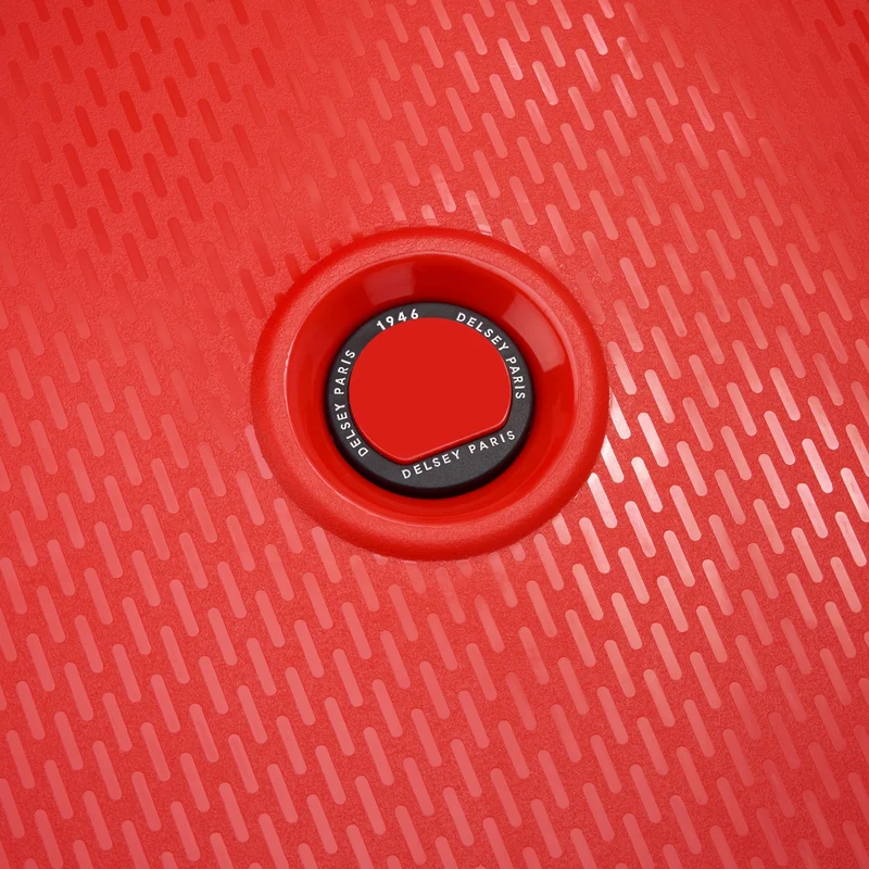 Delsey Paris Belmont Plus Slim Line - Maleta de cabina 4 ruedas 55 cm (rojo)