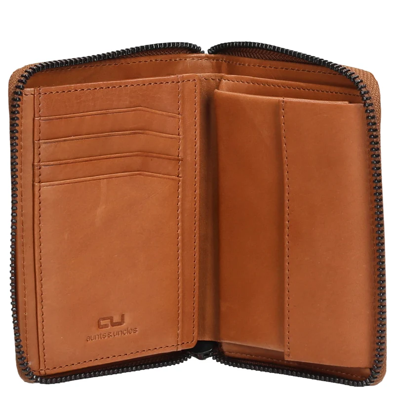 aunts & uncles Norwegians Eirik - Cartera 8cc 12 cm RFID (cognac)