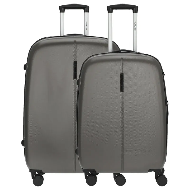 Gabol Paradise XP-4-Roll Trolley Set 2 piezas. (M+L) (Gris)