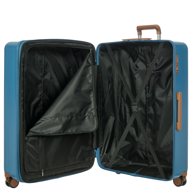 Brics Ferrara - Trolley de 4 ruedas L 77 cm expandible (denim)