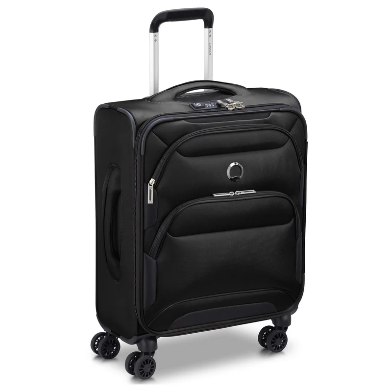 Delsey Paris Sky Max 2.0 Slim Line - Trolley de cabina con 4 ruedas 55 cm (schwarz)