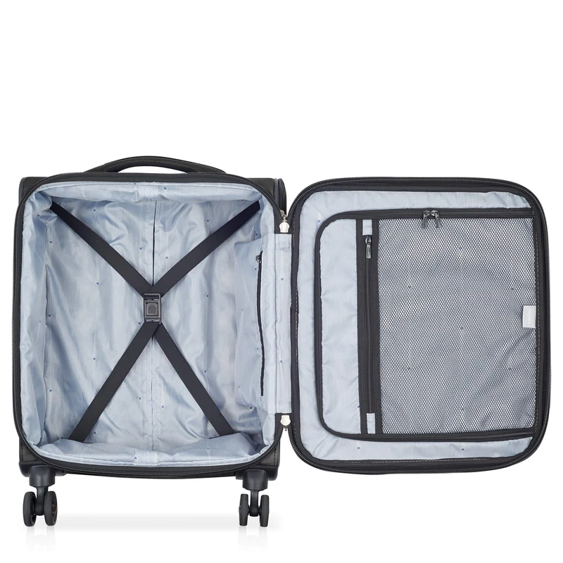 Delsey Paris Sky Max 2.0 Slim Line - Trolley de cabina con 4 ruedas 55 cm (schwarz)